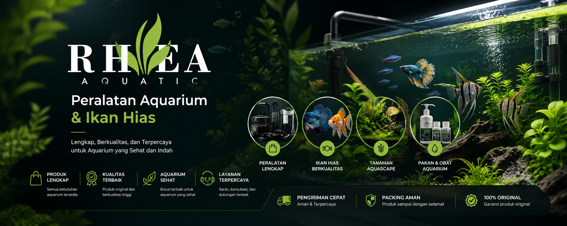 Branding Rhea Aquatic