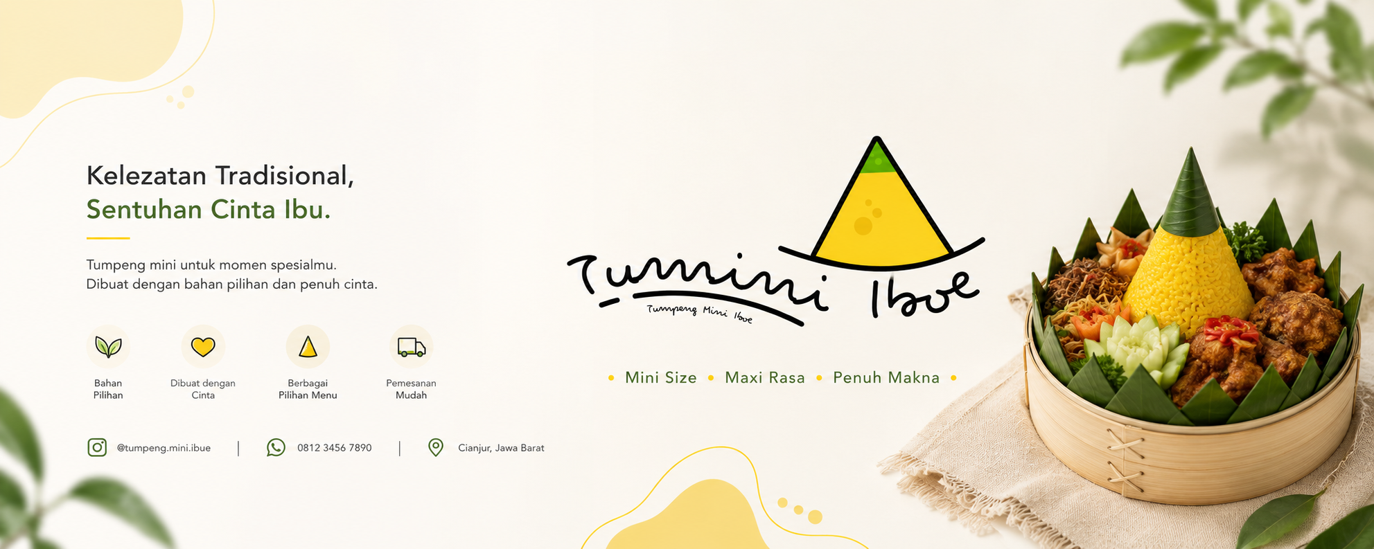 Branding Tumpeng Mini Ibu